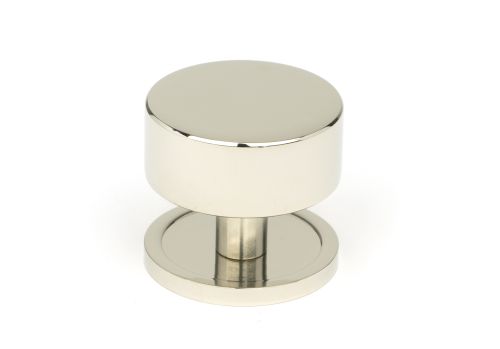 Click Here To Enlarge This Photo Of 50319 From the Anvil Polished Nickel Kelso Cabinet Knob - 38mm &lpar;Plain&rpar;