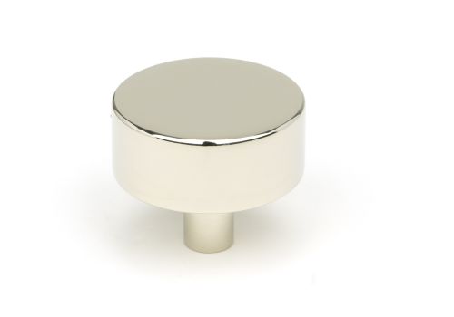 Click Here To Enlarge This Photo Of 50320 From the Anvil Polished Nickel Kelso Cabinet Knob - 38mm &lpar;No rose&rpar;