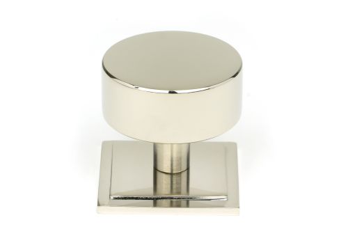 Click Here To Enlarge This Photo Of 50321 From the Anvil Polished Nickel Kelso Cabinet Knob - 38mm &lpar;Square&rpar;