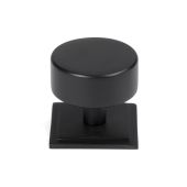 50345 From the Anvil Matt Black Kelso Cabinet Knob - 38mm &lpar;Square&rpar;