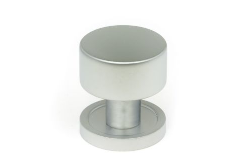 Click Here To Enlarge This Photo Of 50349 From the Anvil Satin Chrome Kelso Cabinet Knob - 25mm &lpar;Plain&rpar;