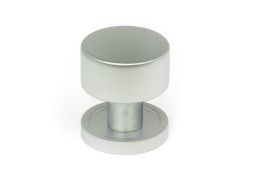 50349 From the Anvil Satin Chrome Kelso Cabinet Knob - 25mm &lpar;Plain&rpar;