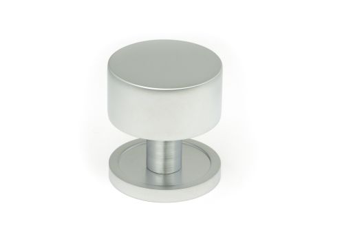 Click Here To Enlarge This Photo Of 50352 From the Anvil Satin Chrome Kelso Cabinet Knob - 32mm &lpar;Plain&rpar;