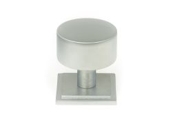 50354 From the Anvil Satin Chrome Kelso Cabinet Knob - 32mm &lpar;Square&rpar;