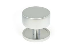 50355 From the Anvil Satin Chrome Kelso Cabinet Knob - 38mm &lpar;Plain&rpar;