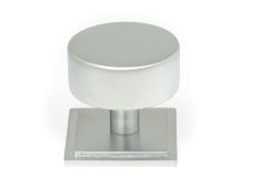 50357 From the Anvil Satin Chrome Kelso Cabinet Knob - 38mm &lpar;Square&rpar;