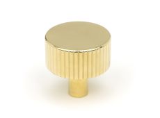 50365 From the Anvil Polished Brass Judd Cabinet Knob - 32mm &lpar;No Rose&rpar;