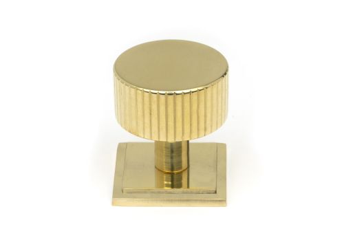 Click Here To Enlarge This Photo Of 50366 From the Anvil Polished Brass Judd Cabinet Knob - 32mm &lpar;Square&rpar;