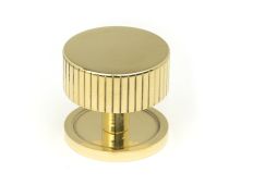 50367 From the Anvil Polished Brass Judd Cabinet Knob - 38mm &lpar;Plain&rpar;