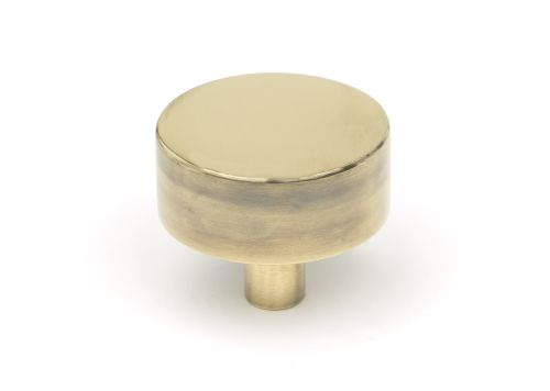 Click Here To Enlarge This Photo Of 50374 From the Anvil Aged Brass Kelso Cabinet Knob - 38mm &lpar;No rose&rpar;