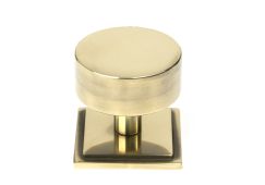 50375 From the Anvil Aged Brass Kelso Cabinet Knob - 38mm &lpar;Square&rpar;