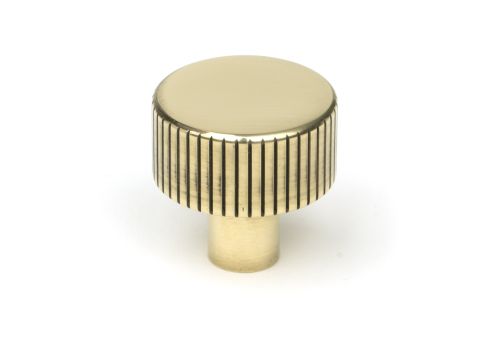 Click Here To Enlarge This Photo Of 50378 From the Anvil Aged Brass Judd Cabinet Knob - 25mm &lpar;No rose&rpar;