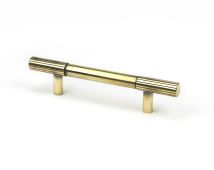 50386 From the Anvil Aged Brass Judd Pull Handle - Small 96mm c&sol;c