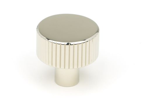Click Here To Enlarge This Photo Of 50390 From the Anvil Polished Nickel Judd Cabinet Knob - 25mm &lpar;No rose&rpar;