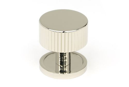 Click Here To Enlarge This Photo Of 50392 From the Anvil Polished Nickel Judd Cabinet Knob - 32mm &lpar;Plain&rpar;