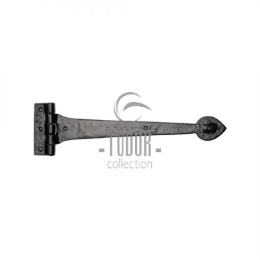 Click Here To Enlarge This Photo Of TC450 381 M&period;Marcus The Tudor Collection Strap Hinge 15" Black Iron