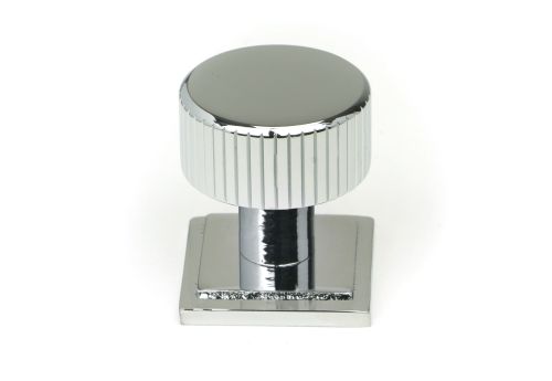 Click Here To Enlarge This Photo Of 50402 From the Anvil Polished Chrome Judd Cabinet Knob - 25mm &lpar;Square&rpar;