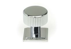50402 From the Anvil Polished Chrome Judd Cabinet Knob - 25mm &lpar;Square&rpar;