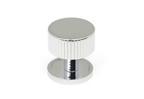 Click Here To Enlarge This Photo Of 50403 From the Anvil Polished Chrome Judd Cabinet Knob - 32mm &lpar;Plain&rpar;