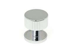 50403 From the Anvil Polished Chrome Judd Cabinet Knob - 32mm &lpar;Plain&rpar;