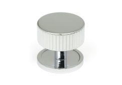 50406 From the Anvil Polished Chrome Judd Cabinet Knob - 38mm &lpar;Plain&rpar;