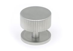 50418 From the Anvil Satin Chrome Judd Cabinet Knob - 38mm &lpar;Plain&rpar;
