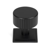 50429 From the Anvil Matt Black Judd Cabinet Knob - 32mm &lpar;Square&rpar;