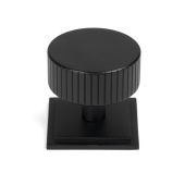 50432 From the Anvil Matt Black Judd Cabinet Knob - 38mm &lpar;Square&rpar;