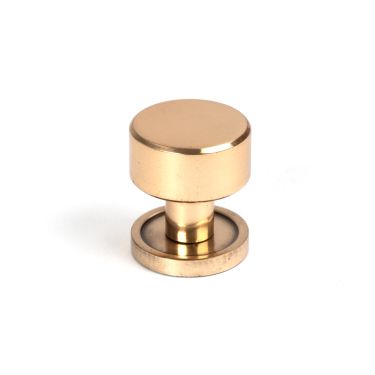 Click Here To Enlarge This Photo Of 50460 From the Anvil Polished Bronze Kelso Cabinet Knob - 25mm &lpar;Plain&rpar;