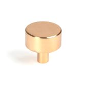 50464 From the Anvil Polished Bronze Kelso Cabinet Knob - 32mm &lpar;No rose&rpar;