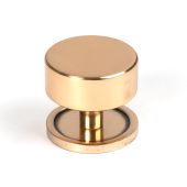 50466 From the Anvil Polished Bronze Kelso Cabinet Knob - 38mm &lpar;Plain&rpar;