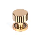 50472 From the Anvil Polished Bronze Judd Cabinet Knob - 25mm &lpar;Plain&rpar;