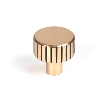 Click Here To Enlarge This Photo Of 50473 From the Anvil Polished Bronze Judd Cabinet Knob - 25mm &lpar;No rose&rpar;