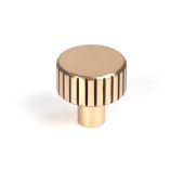 50473 From the Anvil Polished Bronze Judd Cabinet Knob - 25mm &lpar;No rose&rpar;