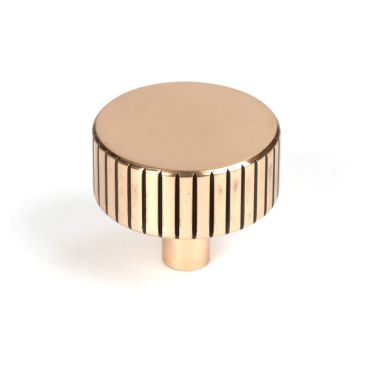 Click Here To Enlarge This Photo Of 50479 From the Anvil Polished Bronze Judd Cabinet Knob - 38mm &lpar;No rose&rpar;
