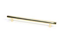 50497 From the Anvil Polished Brass Kahlo Pull Handle - Large 224mm c&sol;c