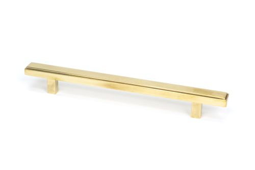 Click Here To Enlarge This Photo Of 50507 From the Anvil Aged Brass Scully Pull Handle - Medium 160mm c&sol;c