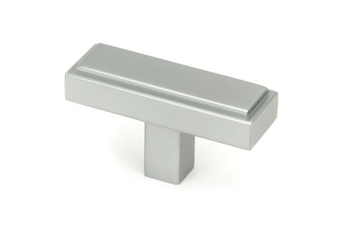 Click Here To Enlarge This Photo Of 50546 From the Anvil Satin Chrome Scully T-Bar Cabinet Knob