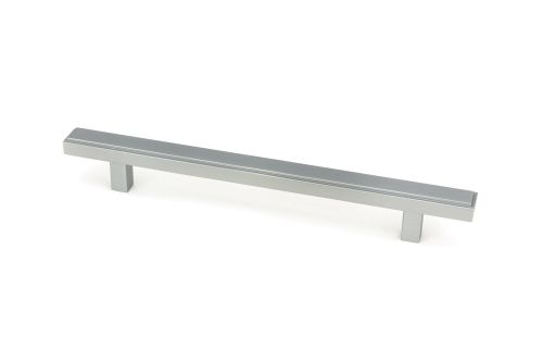 Click Here To Enlarge This Photo Of 50549 From the Anvil Satin Chrome Scully Pull Handle - Medium 160mm c&sol;c