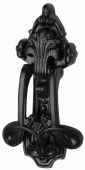 TC539 M&period;Marcus The Tudor Collection Ornate Knocker Black Iron