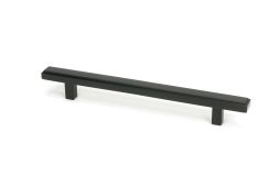 50563 From the Anvil Matt Black Scully Pull Handle - Medium 160mm c&sol;c