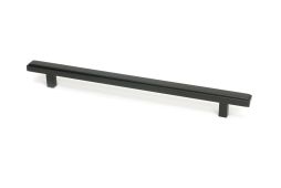 50564 From the Anvil Matt Black Scully Pull Handle - Large 224mm c&sol;c