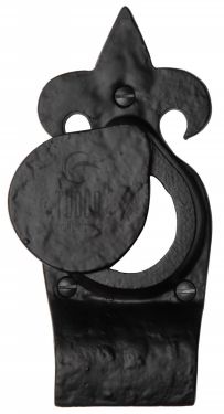 Click Here To Enlarge This Photo Of TC540 M&period;Marcus The Tudor Collection Cylinder Pull with Cover Black Iron