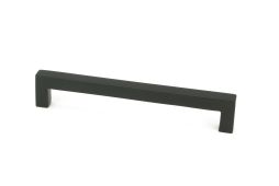 50737 From the Anvil Matt Black Albers Pull Handle - Medium 160mm c&sol;c