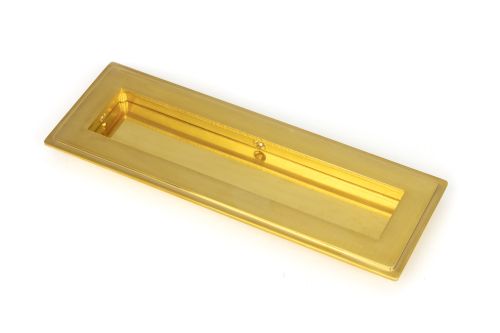 Click Here To Enlarge This Photo Of 47157 From the Anvil Polished Brass 175mm Art Deco Rectangular Pull