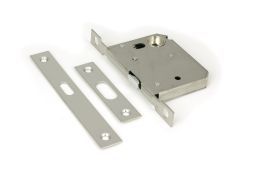 50662 From the Anvil Polished Chrome 50mm Bathroom Sliding Door Lock