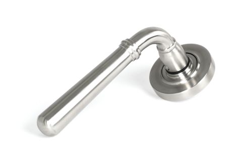 Click Here To Enlarge This Photo Of 46510 From the Anvil Satin Marine SS &lpar;316&rpar; Newbury Lever on Rose Set &lpar;Plain&rpar;