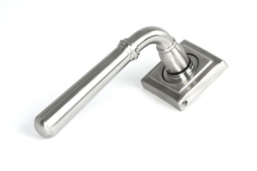 Click Here To Enlarge This Photo Of 46539 From the Anvil Satin Marine SS &lpar;316&rpar; Newbury Lever on Rose Set &lpar;Square&rpar; - Unsprung