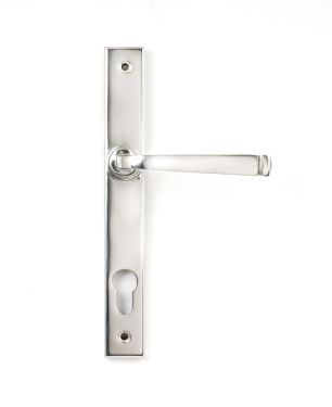 Click Here To Enlarge This Photo Of 49801 From the Anvil Polished Marine SS &lpar;316&rpar; Avon Slimline Lever Espag&period; Lock Set - 92mm centres - 212mm screw centres