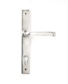 49801 From the Anvil Polished Marine SS &lpar;316&rpar; Avon Slimline Lever Espag&period; Lock Set - 92mm centres - 212mm screw centres